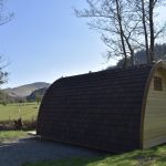 Lanefoot Farm Campsite - Family Plus Pod with view of Barrow