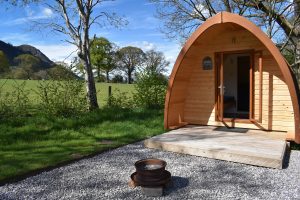 ‘Whinlatter’, Family Plus Pod at Lanefoot Farm Campsite